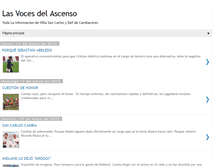 Tablet Screenshot of lasvocesdelascenso.blogspot.com