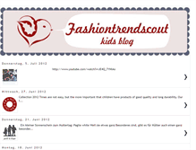 Tablet Screenshot of fashiontrendscoutkids.blogspot.com