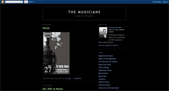 Desktop Screenshot of mugiciansblog.blogspot.com