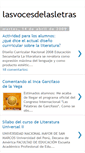 Mobile Screenshot of lasvocesdelasletras.blogspot.com