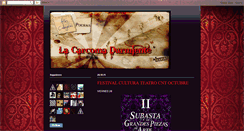 Desktop Screenshot of lacarcomadurmiente.blogspot.com