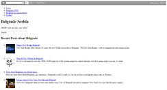 Desktop Screenshot of belgradeserbia.blogspot.com