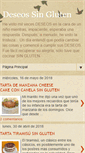 Mobile Screenshot of deseossingluten.blogspot.com