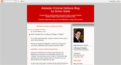 Desktop Screenshot of criminaldefence.blogspot.com