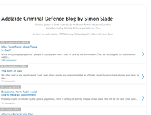 Tablet Screenshot of criminaldefence.blogspot.com