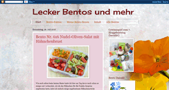 Desktop Screenshot of lecker-bentos-und-mehr.blogspot.com
