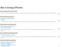 Tablet Screenshot of biosisenergyefficient.blogspot.com