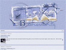 Tablet Screenshot of buechersuechtig-sabine.blogspot.com
