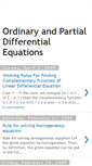 Mobile Screenshot of differential-equations.blogspot.com
