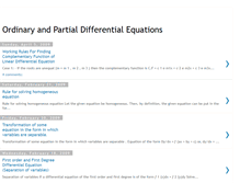 Tablet Screenshot of differential-equations.blogspot.com