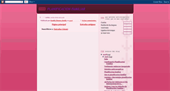 Desktop Screenshot of planificacionfamily.blogspot.com