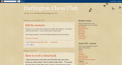 Desktop Screenshot of darlingtonchessclub.blogspot.com