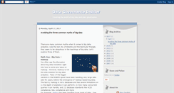 Desktop Screenshot of data-governance.blogspot.com