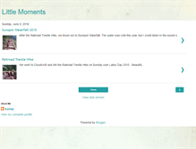 Tablet Screenshot of cartwrightlittlemoments.blogspot.com