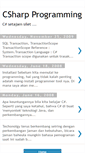 Mobile Screenshot of csharp-programming.blogspot.com