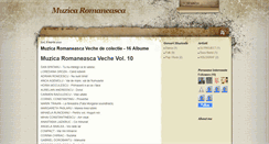 Desktop Screenshot of discografiaromaneasca.blogspot.com