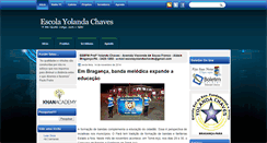 Desktop Screenshot of escolayolandachaves.blogspot.com