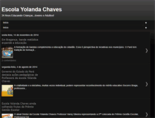 Tablet Screenshot of escolayolandachaves.blogspot.com