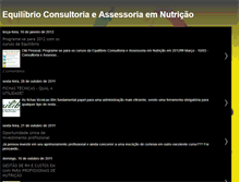 Tablet Screenshot of consultorasequilibrio.blogspot.com