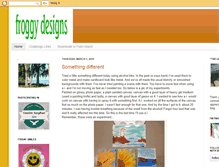 Tablet Screenshot of froggydesigns.blogspot.com