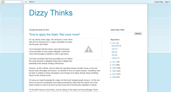 Desktop Screenshot of dizzythinks.blogspot.com