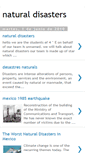 Mobile Screenshot of naturaldisasters-notienenombre.blogspot.com