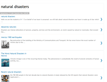 Tablet Screenshot of naturaldisasters-notienenombre.blogspot.com