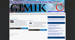 Desktop Screenshot of gimik10.blogspot.com