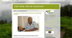 Desktop Screenshot of agaresoencaboverde.blogspot.com