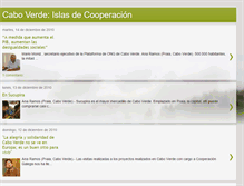 Tablet Screenshot of agaresoencaboverde.blogspot.com