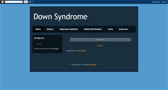 Desktop Screenshot of downsyndromepbio.blogspot.com