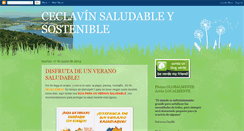 Desktop Screenshot of ceclavinsaludablesostenible.blogspot.com