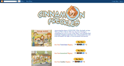 Desktop Screenshot of cinnamonfreckles.blogspot.com
