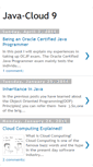 Mobile Screenshot of javacloud9.blogspot.com