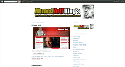 Desktop Screenshot of ahmedarifblogs.blogspot.com