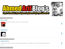 Tablet Screenshot of ahmedarifblogs.blogspot.com