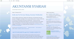 Desktop Screenshot of akuntansi-syariah.blogspot.com