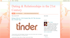 Desktop Screenshot of 21stcenturydatingandrelationships.blogspot.com