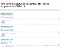 Tablet Screenshot of caramenggugurkankandunganalami.blogspot.com
