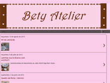 Tablet Screenshot of betyatelie.blogspot.com