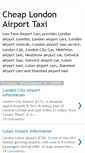 Mobile Screenshot of london-airport-taxi.blogspot.com