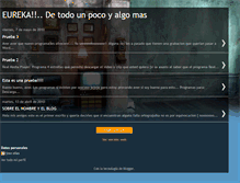 Tablet Screenshot of eurekatodoymas.blogspot.com