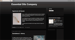 Desktop Screenshot of essentialoilscompany.blogspot.com