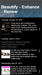 Mobile Screenshot of beautify-enhance-renew.blogspot.com