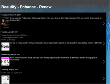 Tablet Screenshot of beautify-enhance-renew.blogspot.com
