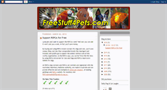 Desktop Screenshot of freestuff4pets.blogspot.com