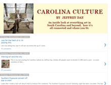 Tablet Screenshot of carolinaculturebyjeffreyday.blogspot.com