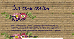 Desktop Screenshot of curiosicosasroux.blogspot.com