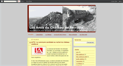 Desktop Screenshot of amis-chateau-ferrette.blogspot.com