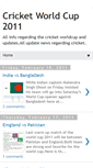 Mobile Screenshot of cric-worldcup.blogspot.com